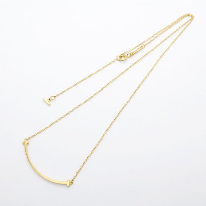 Tiffany & Co Necklace T-smile Small 18K Yellow Gold Yellow Gold Ladies