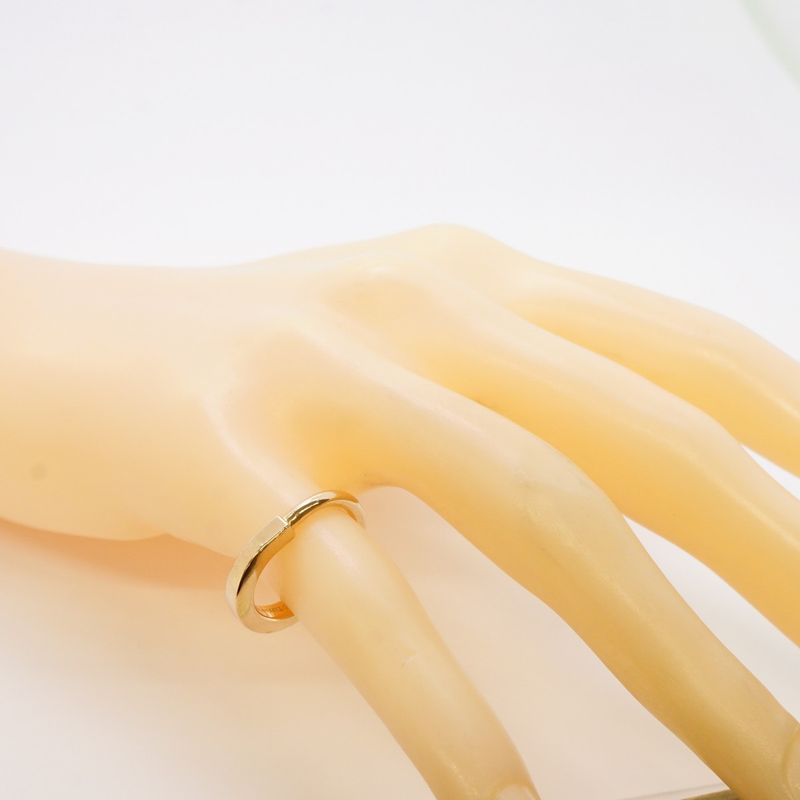 Tiffany & Co Ring Lock 18K Pink Gold Pink Gold #4 Ladies