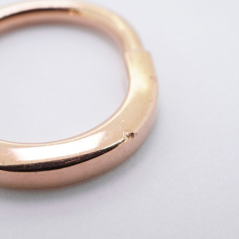 Tiffany & Co Ring Lock 18K Pink Gold Pink Gold #4 Ladies