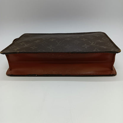 Louis Vuitton Monogram Pochette Homme Clutch Bag Second Bag M51795 Brown