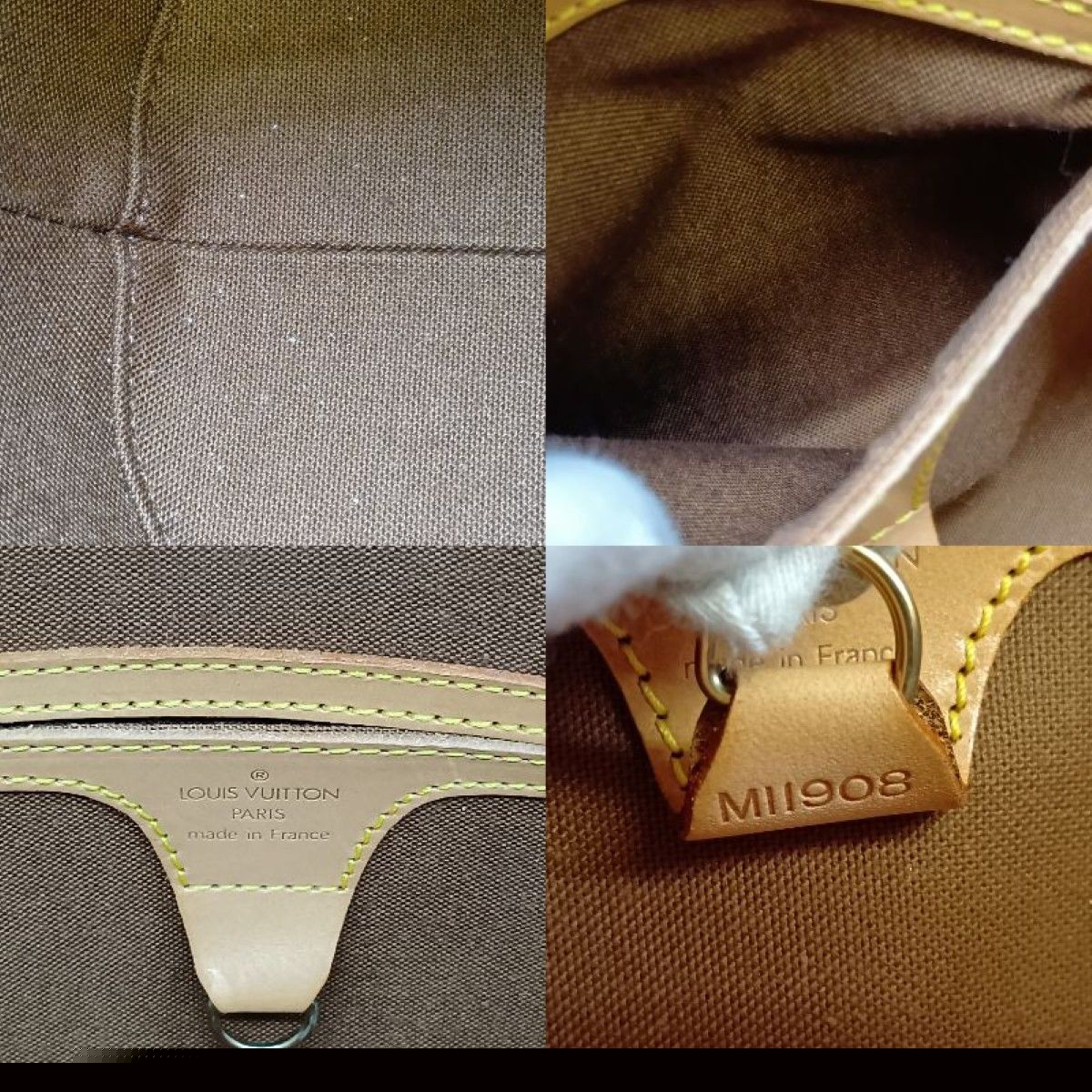 Louis Vuitton Monogram Ellipse MM Handbag M51126 Brown