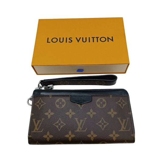 Louis Vuitton Monogram Macassar Zippy Dragonne Long Wallet M69407 Brown with