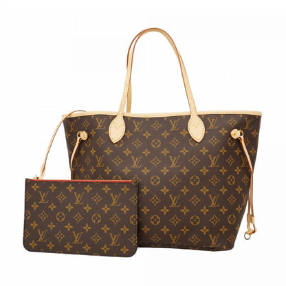 Louis Vuitton Tote Bag Monogram Neverfull MM M46987 Brown Threes Ladies