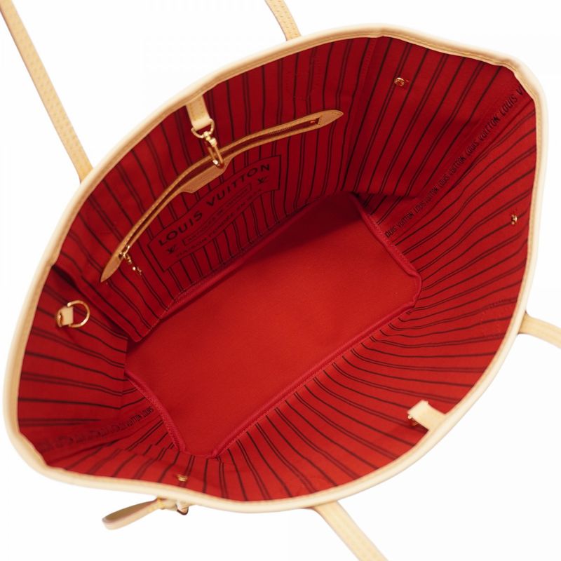 Louis Vuitton Tote Bag Monogram Neverfull MM M46987 Brown Threes Ladies