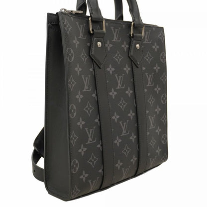 Louis Vuitton Tote Monogram Eclipse Sac Placross M46456 Black 2way Bag Men's