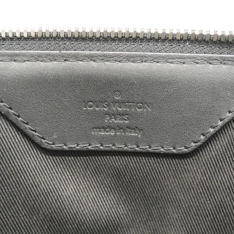 Louis Vuitton Tote Monogram Eclipse Sac Placross M46456 Black 2way Bag Men's