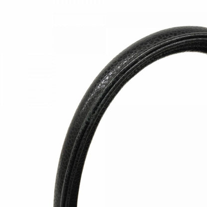 Chanel Handbag Matelasse Caviar Skin Black Silver Hardware Women