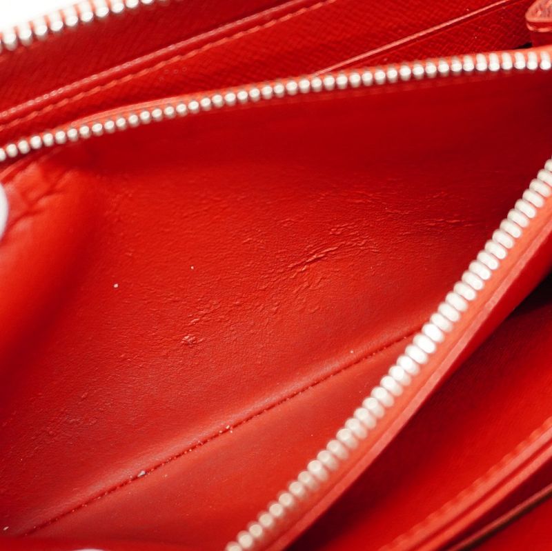 Louis Vuitton Epi Zippy Wallet Long Wallet M60304 Carmine Women