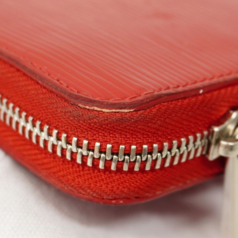 Louis Vuitton Epi Zippy Wallet Long Wallet M60304 Carmine Women