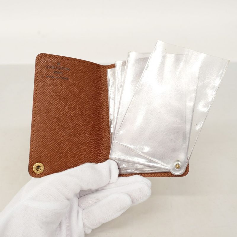 Louis Vuitton Card Case Monogram Porte Cult Cles Diplession M60937 Brown Men