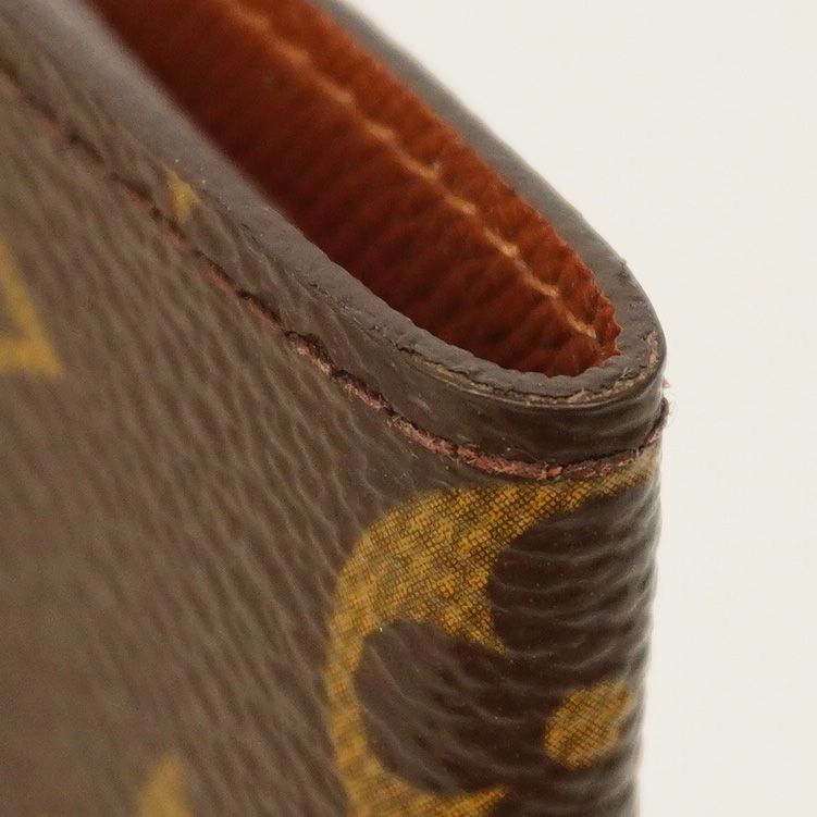 Louis Vuitton Card Case Monogram Porte Cult Cles Diplession M60937 Brown Men