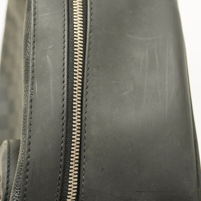 Louis Vuitton Backpack Daypack Damier Graphite Josh N41473 Black Men's