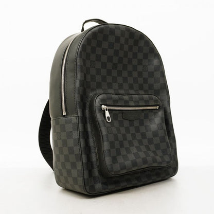 Louis Vuitton Backpack Daypack Damier Graphite Josh N41473 Black Men's