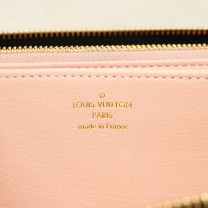 Louis Vuitton Long Wallet Monogram Embossed Zippy Wallet M12152 Black Pin Cles