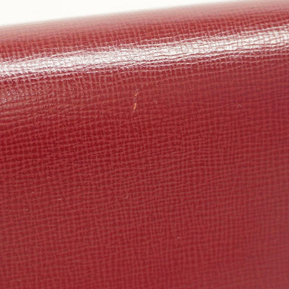 Cartier Wallet Must Leather Bordeaux Gold Hardware Women