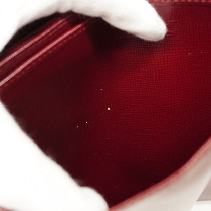 Cartier Wallet Must Leather Bordeaux Gold Hardware Women