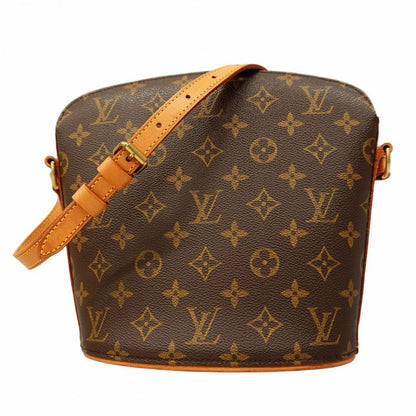 Louis Vuitton Shoulder Bag Monogram Drouot M51290 Brown Ladies
