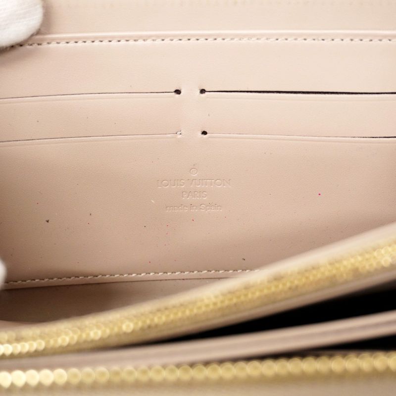 Louis Vuitton Vernis Zippy Wallet M90212 Gallet Ladies