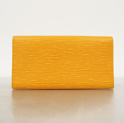 Louis Vuitton Epi Pochette Porte Monet Cles Di M63579 Jeanne Women's Long Wallet