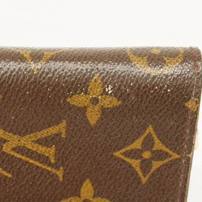 Louis Vuitton Wallet Monogram Compact Zip M61667 Brown Ladies