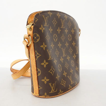 Louis Vuitton Shoulder Bag Monogram Drouot M51290 Brown Ladies