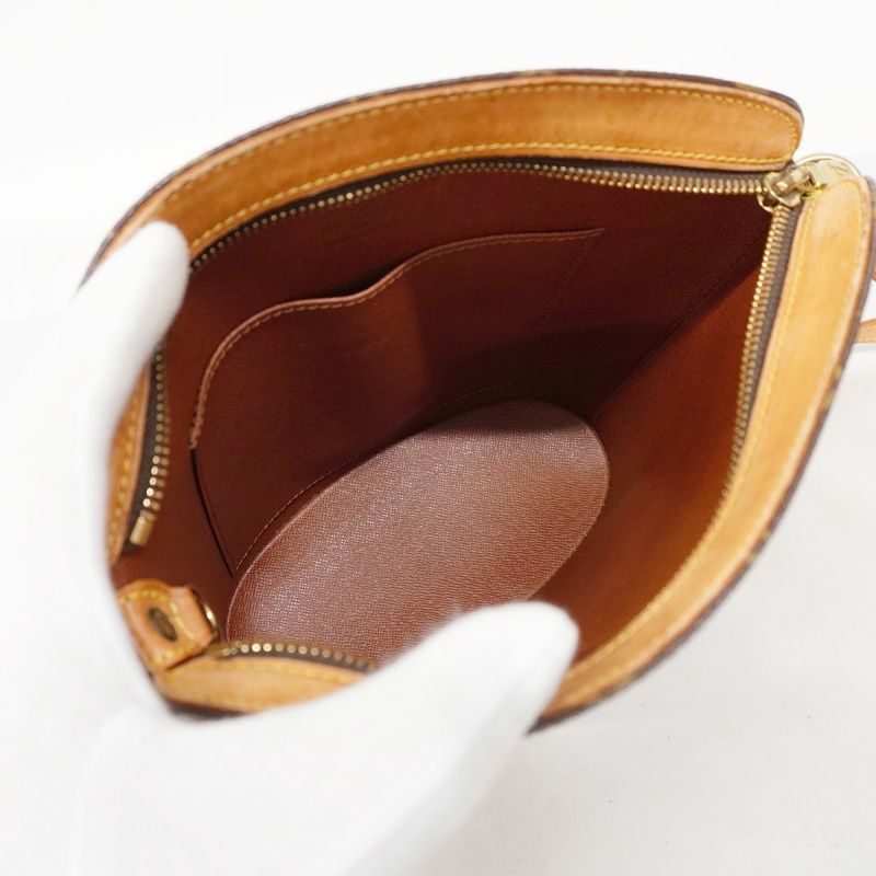 Louis Vuitton Shoulder Bag Monogram Drouot M51290 Brown Ladies