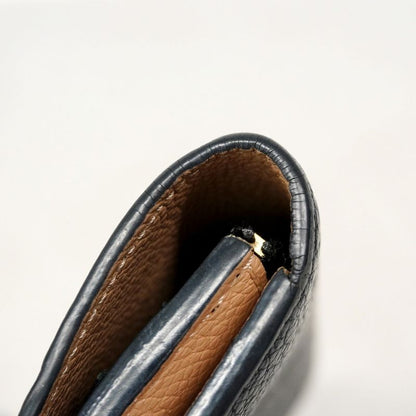 Louis Vuitton Monogram And Empreinte Portefeuille Emilie Long Wallet M62369