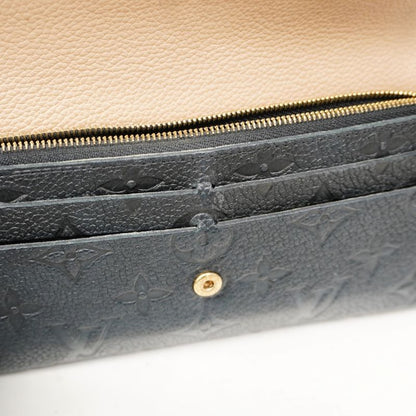 Louis Vuitton Monogram And Empreinte Portefeuille Emilie Long Wallet M62369