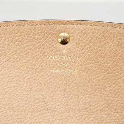 Louis Vuitton Monogram And Empreinte Portefeuille Emilie Long Wallet M62369