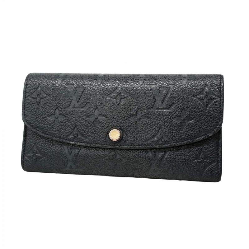 Louis Vuitton Monogram And Empreinte Portefeuille Emilie Long Wallet M62369
