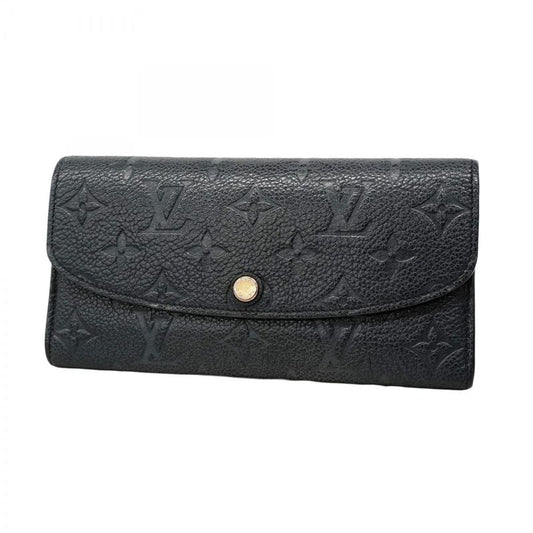 Louis Vuitton Monogram And Empreinte Portefeuille Emilie Long Wallet M62369
