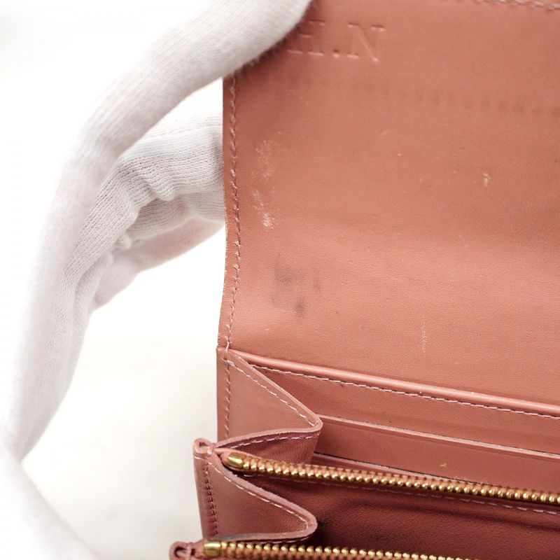 Louis Vuitton Vernis Long Wallet Vernis Ikat Flower Portefeuille Sarah M90023