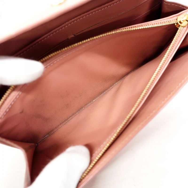 Louis Vuitton Vernis Long Wallet Vernis Ikat Flower Portefeuille Sarah M90023