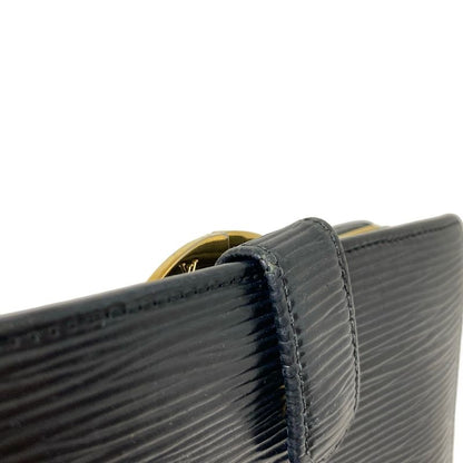 Louis Vuitton Epi Porte Monnaie Viennois M63242 Noir Black Leather