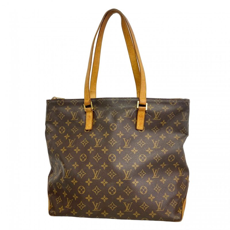 Louis Vuitton Tote Bag Monogram Cabas Mezzo M51151 Brown Ladies
