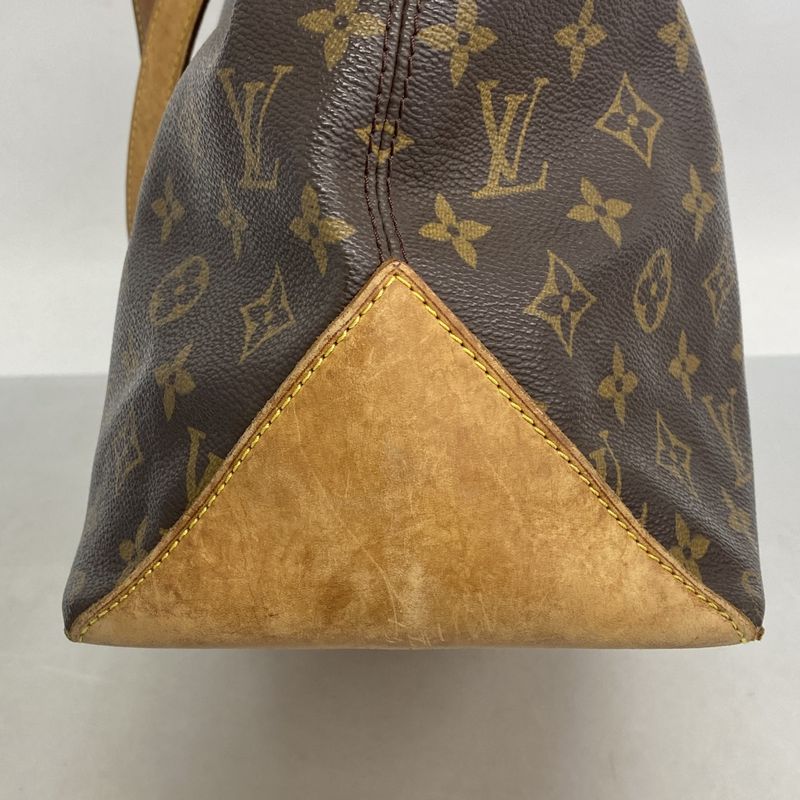 Louis Vuitton Tote Bag Monogram Cabas Mezzo M51151 Brown Ladies