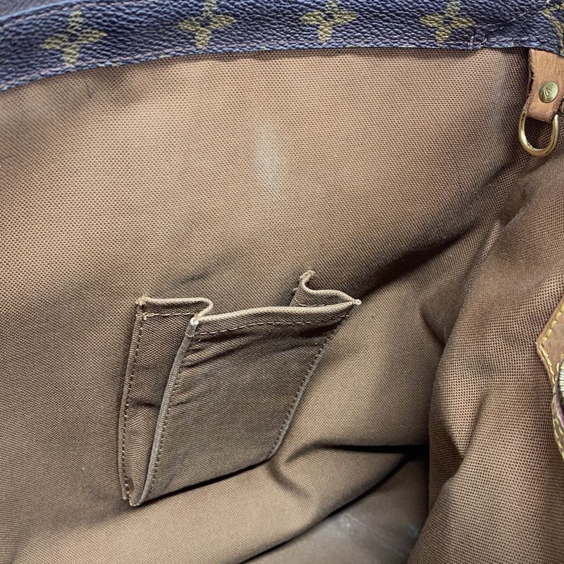 Louis Vuitton Tote Bag Monogram Cabas Mezzo M51151 Brown Ladies