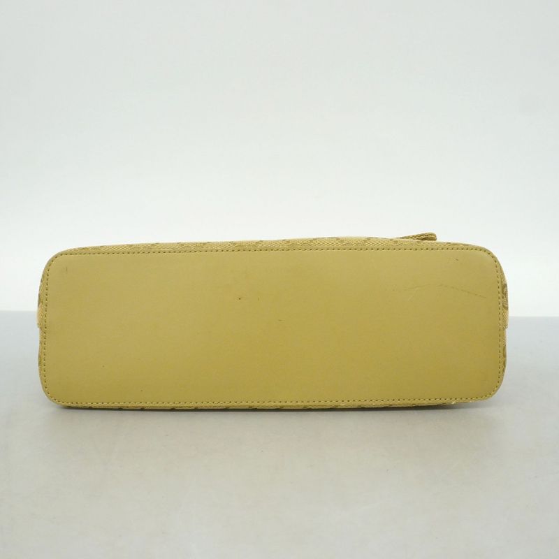 Gucci Shoulder Bag GG Canvas 90646 Canvas Beige Gold Hardware Women