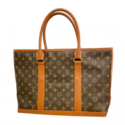 Louis Vuitton Tote Bag Monogram Sac Weekend PM M42425 Brown Women's