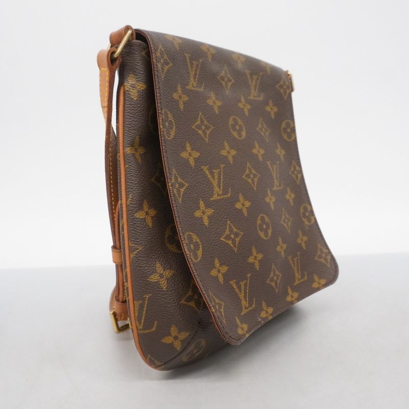 Louis Vuitton Shoulder Bag Monogram Musette Salsa Short Strap M51258 Brown