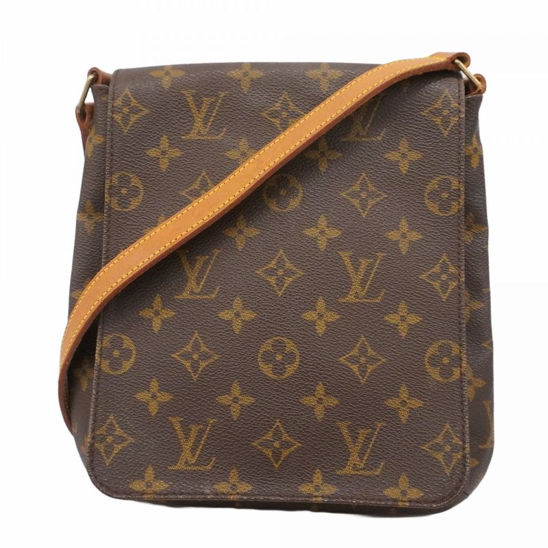 Louis Vuitton Shoulder Bag Monogram Musette Salsa Short Strap M51258 Brown
