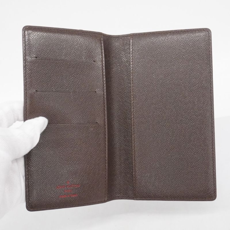 Louis Vuitton Notebook Cabas - Damier Agenda Poche R20703 Ebène Men Women Unisex
