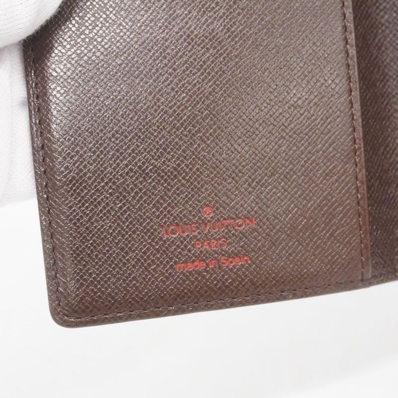 Louis Vuitton Notebook Cabas - Damier Agenda Poche R20703 Ebène Men Women Unisex