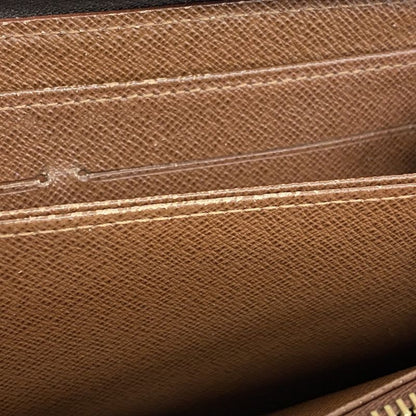 Louis Vuitton Long Wallet Monogram Zippy Wallet M60017 Brown Men Women Unisex