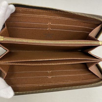 Louis Vuitton Long Wallet Monogram Zippy Wallet M60017 Brown Men Women Unisex