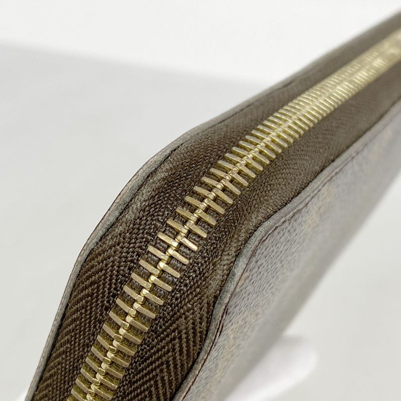 Louis Vuitton Long Wallet Monogram Zippy Wallet M60017 Brown Men Women Unisex