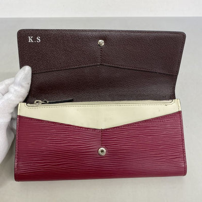 Louis Vuitton Epi Portefeuille Flor M60364 Plungne Electrique Cles Dies