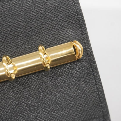 Louis Vuitton Notebook Cabas - Epi Agenda PM R20052 Noir Black Men Women Unisex