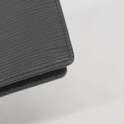 Louis Vuitton Notebook Cabas - Epi Agenda PM R20052 Noir Black Men Women Unisex