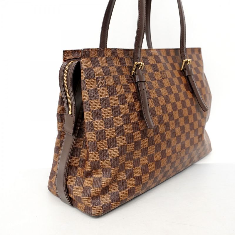 Louis Vuitton Damier Chelsea N51119 Ebene Womens Shoulder Bag
